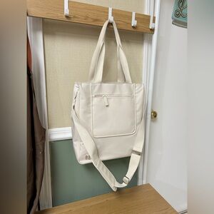 BÉIS THE NORTH TO SOUTH TOTE IN BEIGE